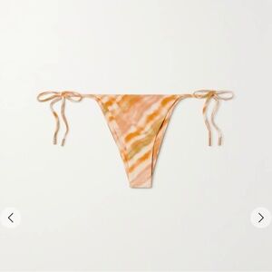 Estella tie-dyed recycled bikini briefs XS new with tag